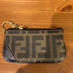 Sweet Fendi coin and key chain